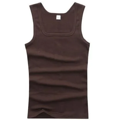 Modern Sleeveless Gym Tank Top - Image 2