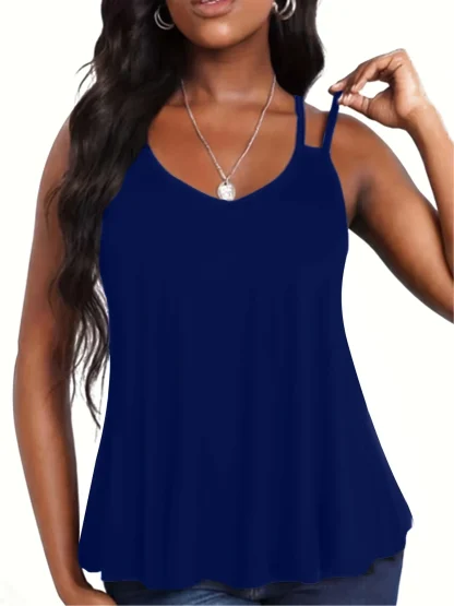 Loose-Fit Sleeveless Tank Top - Image 4