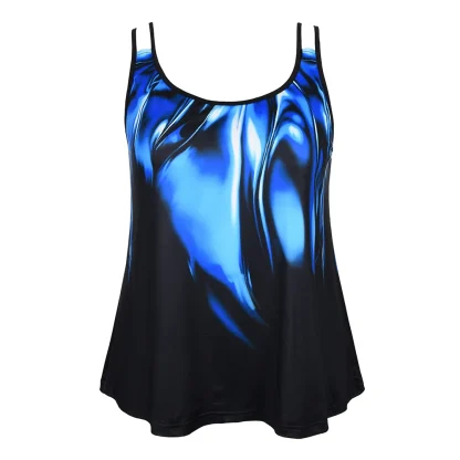 Printed Double Strap Tank Top - Image 5