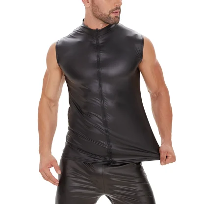 Full Zipper Shaping Tank Top - Image 3