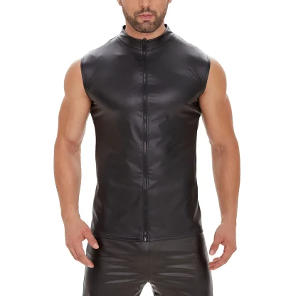 Full Zipper Shaping Tank Top - Image 4