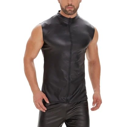 Full Zipper Shaping Tank Top - Image 5