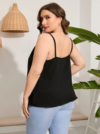 Curvy Button Front Tank Top - Image 4