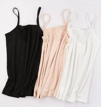 Solid Color Strap Tank Top - Image 6