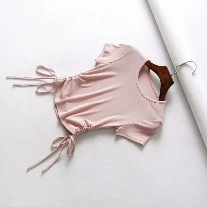 Adjustable Side Drawstring Tank Top - Image 4