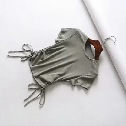 Adjustable Side Drawstring Tank Top - Image 5