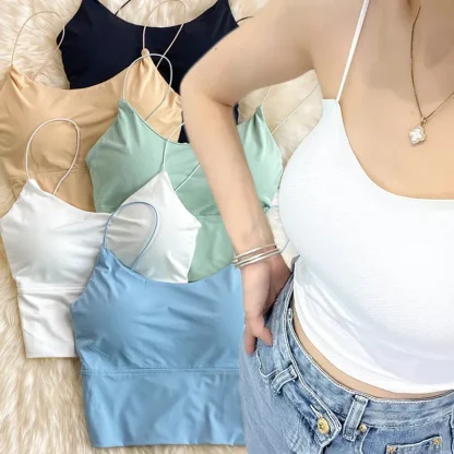 Sexy Built-In Bra Tank Top - Image 2