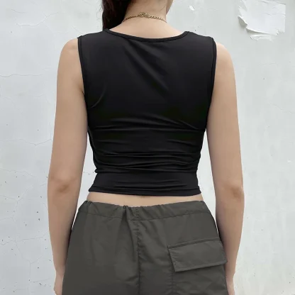 Basic Spaghetti Strap Tank Top - Image 2