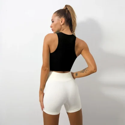 Sleeveless Workout Tank Tops - Image 3