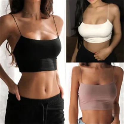 Sleeveless Crop Tank Top - Image 5
