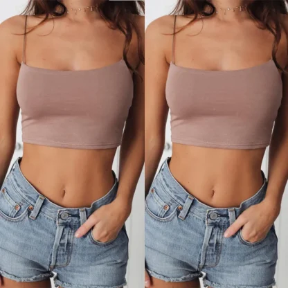 Sleeveless Crop Tank Top - Image 6