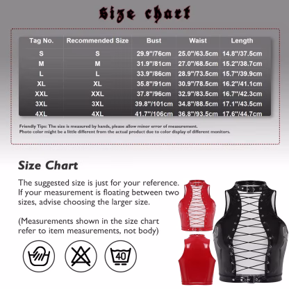Glossy Front Zipper Tank Top - Image 7
