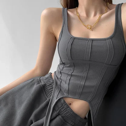 Fishbone Thread Tank Top - Image 2