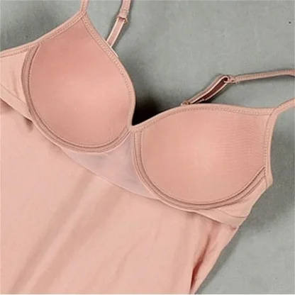 Spaghetti Strap Padded Tank Top