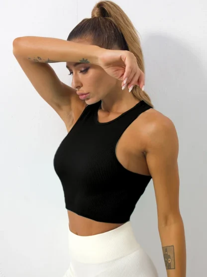 Stylish Summer Knit Tank Top - Image 5