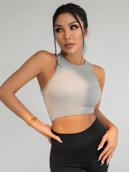 Stylish Summer Knit Tank Top - Image 3