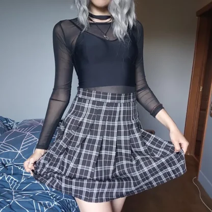 Long Sleeve Sheer Tank Top - Image 4