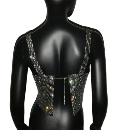 Sexy Sparkle Crop Tank Top - Image 6