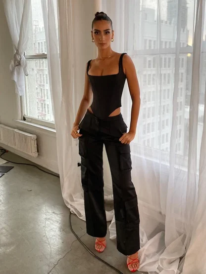 Short Cropped Tank Top - Image 3