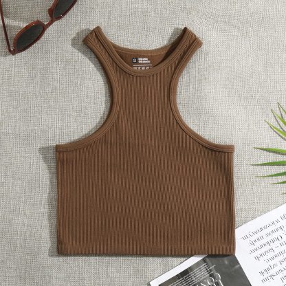 Sleek Athletic Yoga Tank Top - Image 4