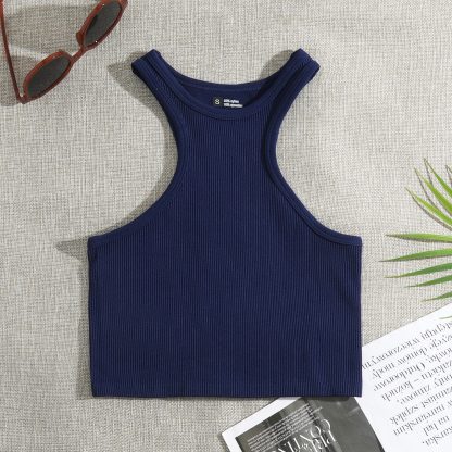 Sleek Athletic Yoga Tank Top - Image 5