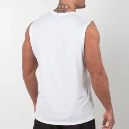 Plain Bodybuilding Tank Top - Image 2