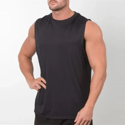 Plain Bodybuilding Tank Top - Image 3