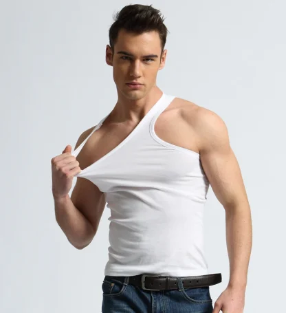 Solid Color Fitness Tank Top - Image 5