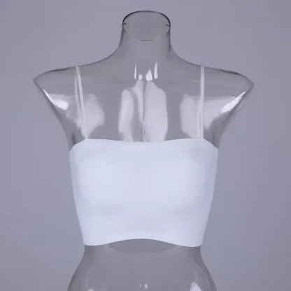 Sleeveless Bra Tank Top - Image 3