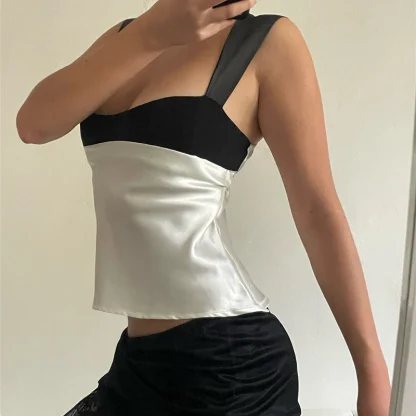 Elegant Satin Tank Top - Image 4