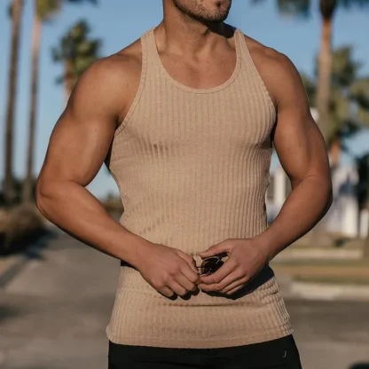 Modern Slim Fit Vest Tank Top - Image 4