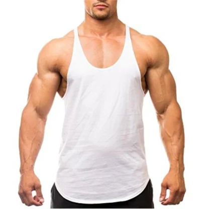 Athletic Muscle Tank Top - Image 4