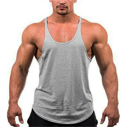 Athletic Muscle Tank Top - Image 3
