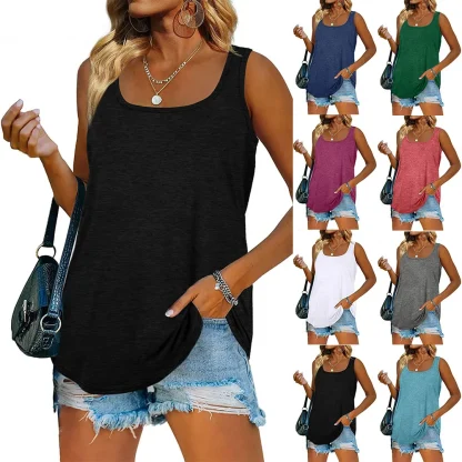 Casual Flowy Summer Tank Top - Image 6