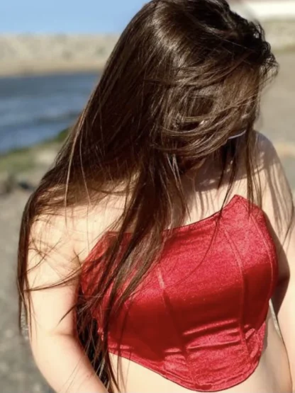 Sexy Corset Crop Tank Top - Image 5