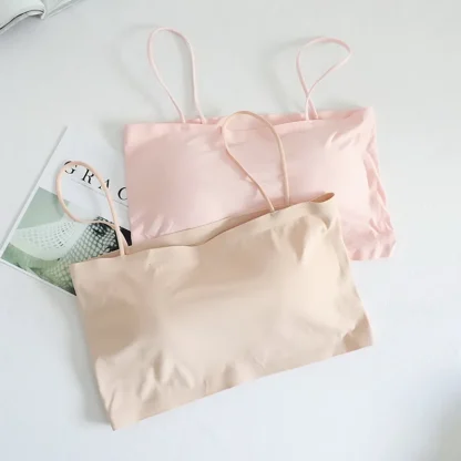 Sleeveless Bra Tank Top - Image 5