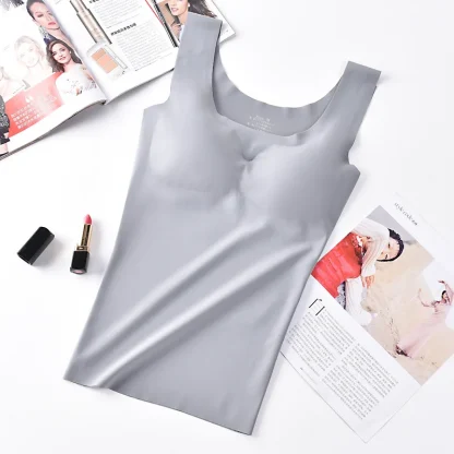 Elegant Padded Crop Tank Top - Image 2