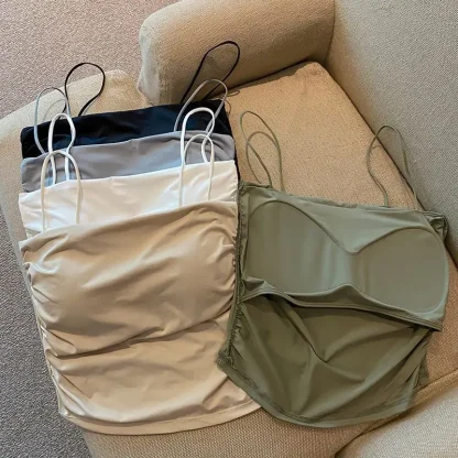 Comfortable Chest Pad Tank Top - Image 4