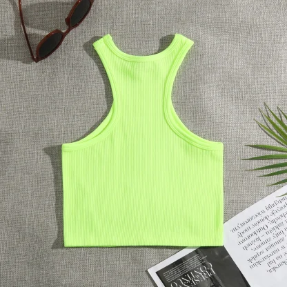 Sleek Athletic Yoga Tank Top - Image 6