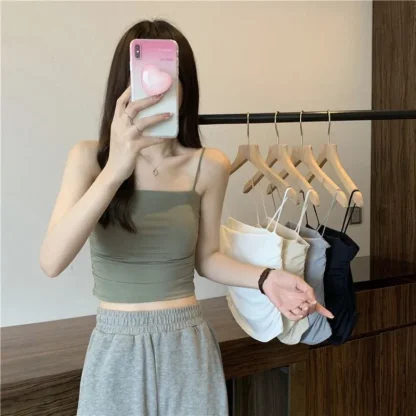 Comfortable Chest Pad Tank Top