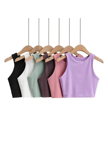 Trendy Slim Fit Tank Top - Image 6