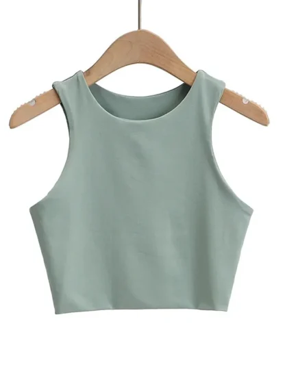 Trendy Slim Fit Tank Top - Image 5