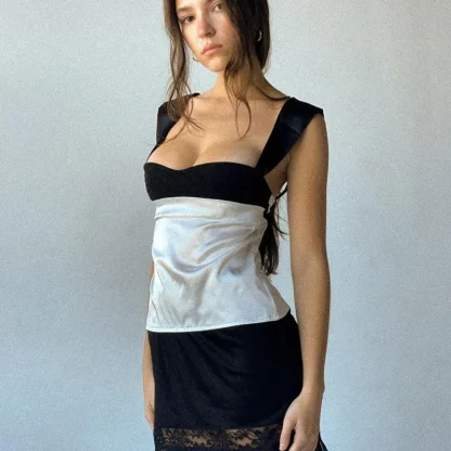 Elegant Satin Tank Top