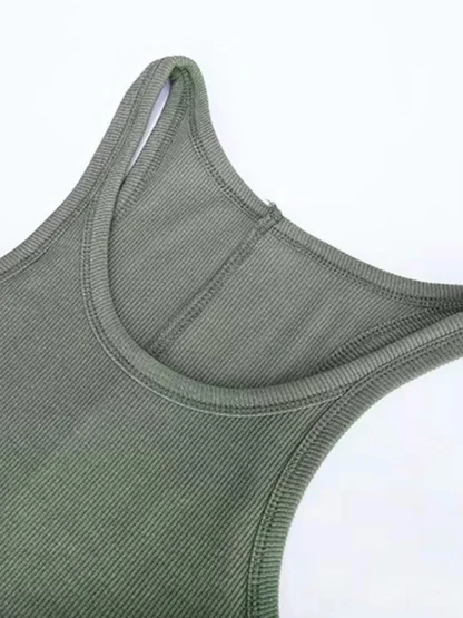 Retro Knitted Tank Top - Image 6